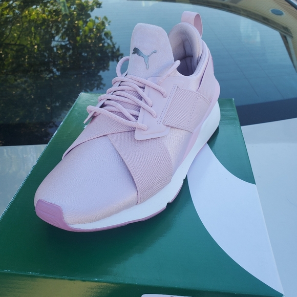 puma muse satin 2 pink